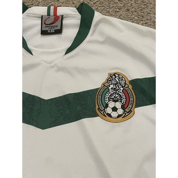 Megga Sports Team Mexico Soccer Shirt Jersey Mens Size XLarge - Picture 2 of 5